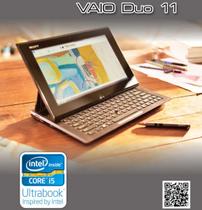 โบร์ชัวร์ SONY VAIO 5 รุ่นใหม่ที่น่าสนใจประจำเดือน พ.ย. 2555