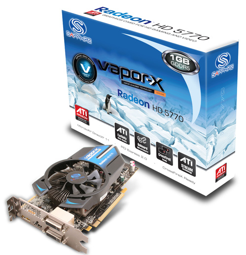 Sapphire’s HD 5770 มากับโฉมหน้าใหม่แบบ Vapor-X
