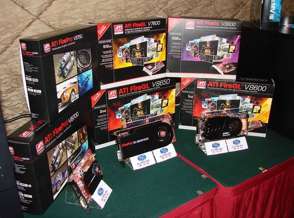 ATI FirePro 3D Workstation Graphics การ์ดจองานตัดต่อ