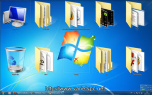 รู้จักคีย์ลัด Ctrl + Scroll Mouse Up & Down Desktop Icons