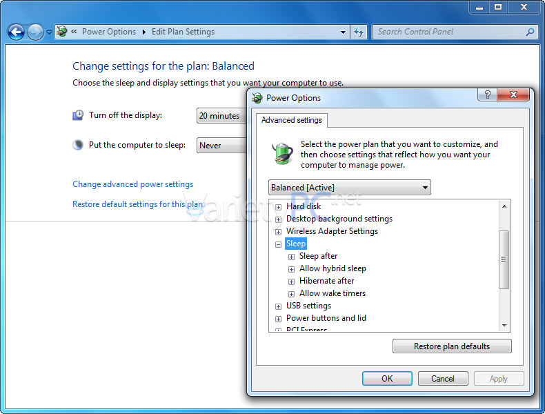 ความแตกต่างระหว่างโหมด Sleep, Hybrid Sleep และ Hibernate