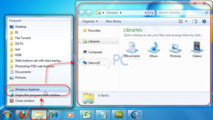 วิธีเปลี่ยนที่อยู่เดิมให้ Windows Explorer ไปเป็นโฟลเดอร์ที่ต้องการ