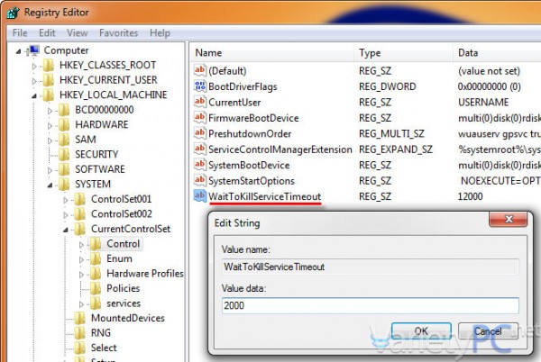 วิธีปรับแต่ง Windows 7 ให้ชัตดาวน์ระบบได้รวดเร็วยิ่งขึ้น