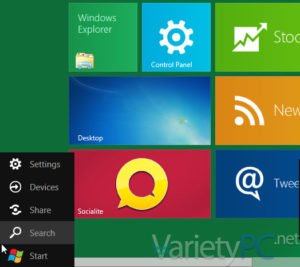 สลับการใช้งานเมนูสตาร์ทสำหรับ Windows 8 ให้เป็นแบบคลาสสิคได้ง่ายๆ
