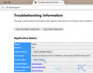 วิธีแก้ปัญหา Mozilla Firefox Not Responding