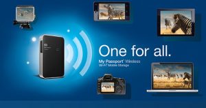 WD My Passport Wireless เอ็กซ์เทอร์นัลฮาร์ดไดร์ฟแบบไร้สาย