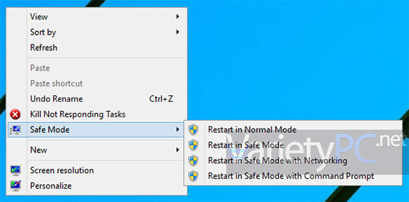 วิธีเพิ่ม Safe Mode ไว้ที่เมนูคลิกขวาให้เรียกใช้ได้ง่ายๆ