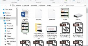 2 วิธีลบไฟล์ขยะใน Recent Documents บน Windows 10