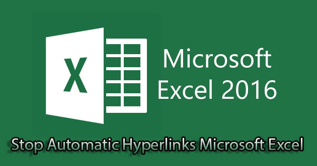 วิธีหยุดใส่ Hyperlink อัตโนมัติ ใน Microsoft Excel