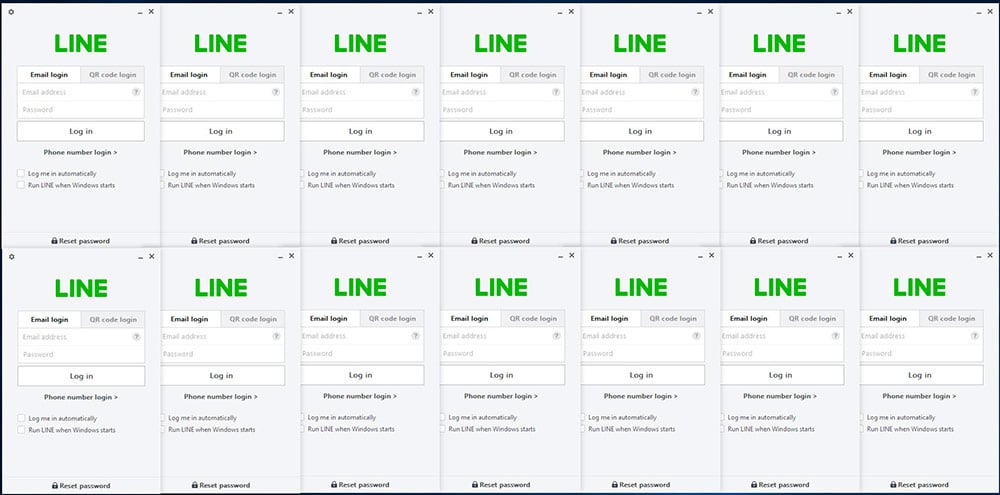 วิธีเปิดไลน์ให้ได้มากกว่า 1 หน้าต่าง / 1 ไอดี บน Windows 10