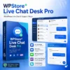 WPStore+ Live Chat Desk Pro ปลั๊กอินแชทสด WordPress สำหรับเว็บไซต์